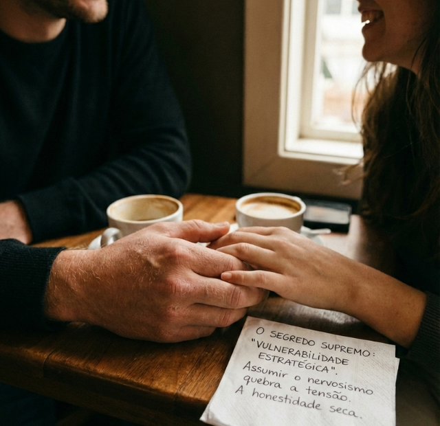 Mãos suando no encontro O segredo do controle Tribo da conquista Capa Web Stories