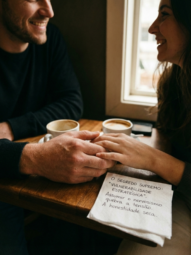 Mãos suando no encontro? O segredo do controle